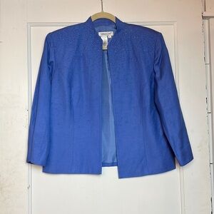 Coldwater Creek beaded cropped jacket